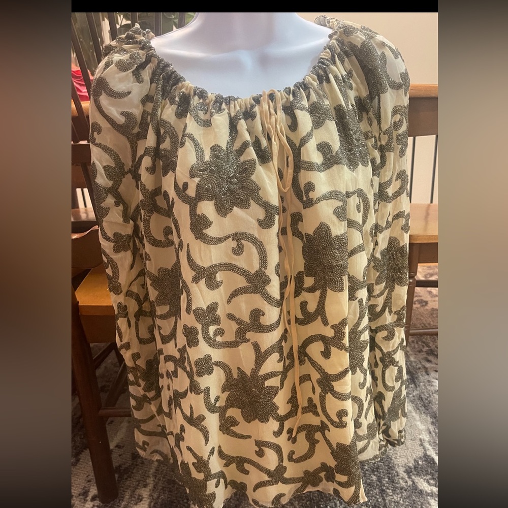 Beautiful, detailed blouse